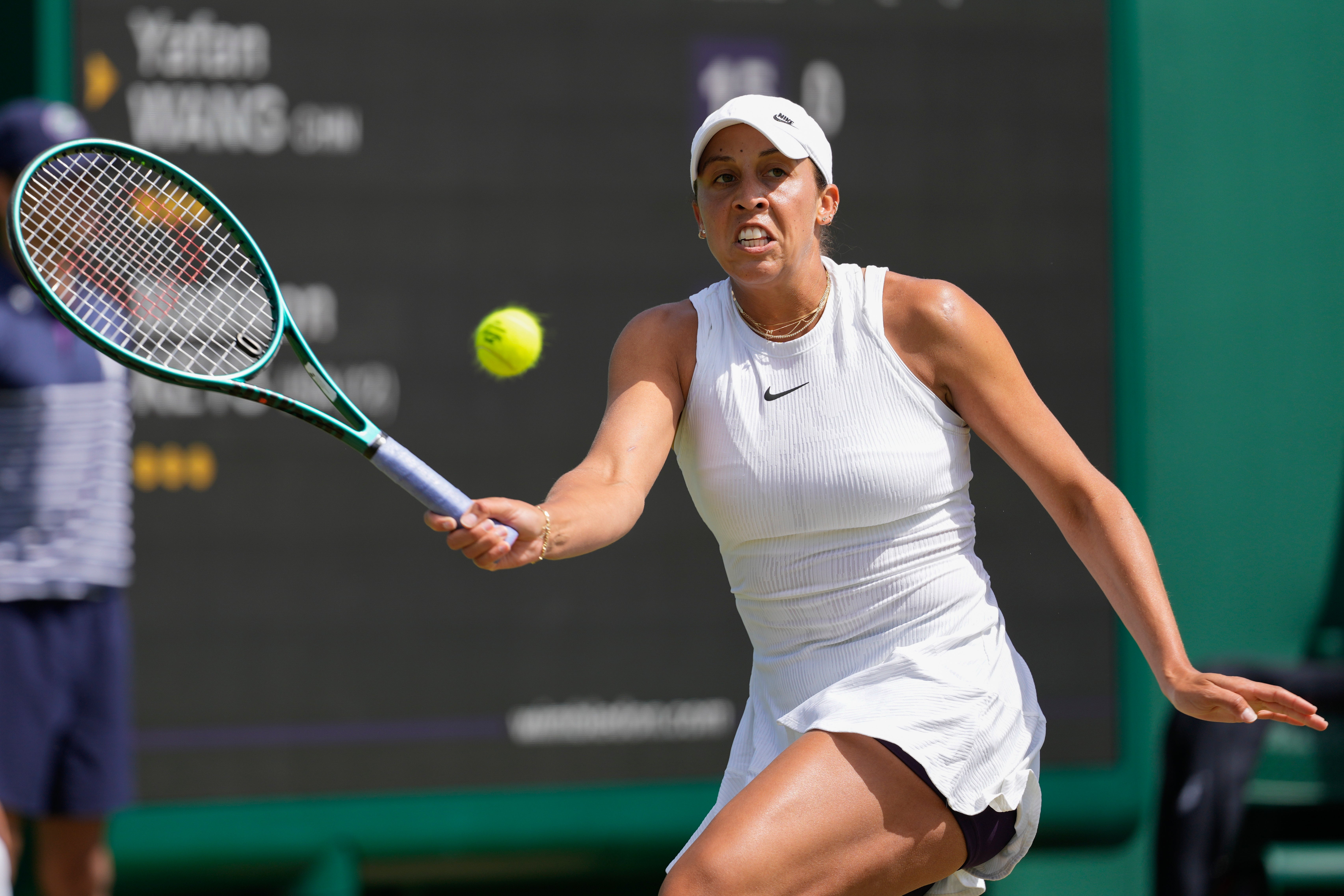 Madison Keys is the 12th seed at Wimbledon