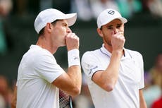 Wimbledon 2024 LIVE: Tennis scores as Andy Murray plays doubles with brother Jamie as farewell begins