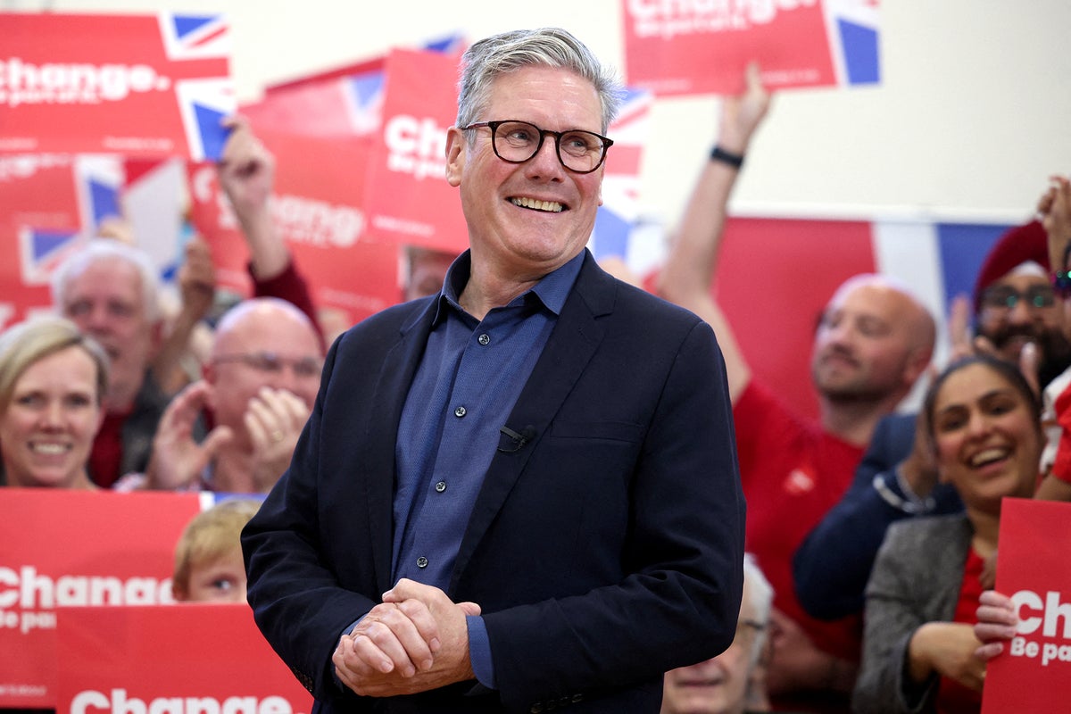 Starmer set for huge majority as exit poll predicts record Tory defeat