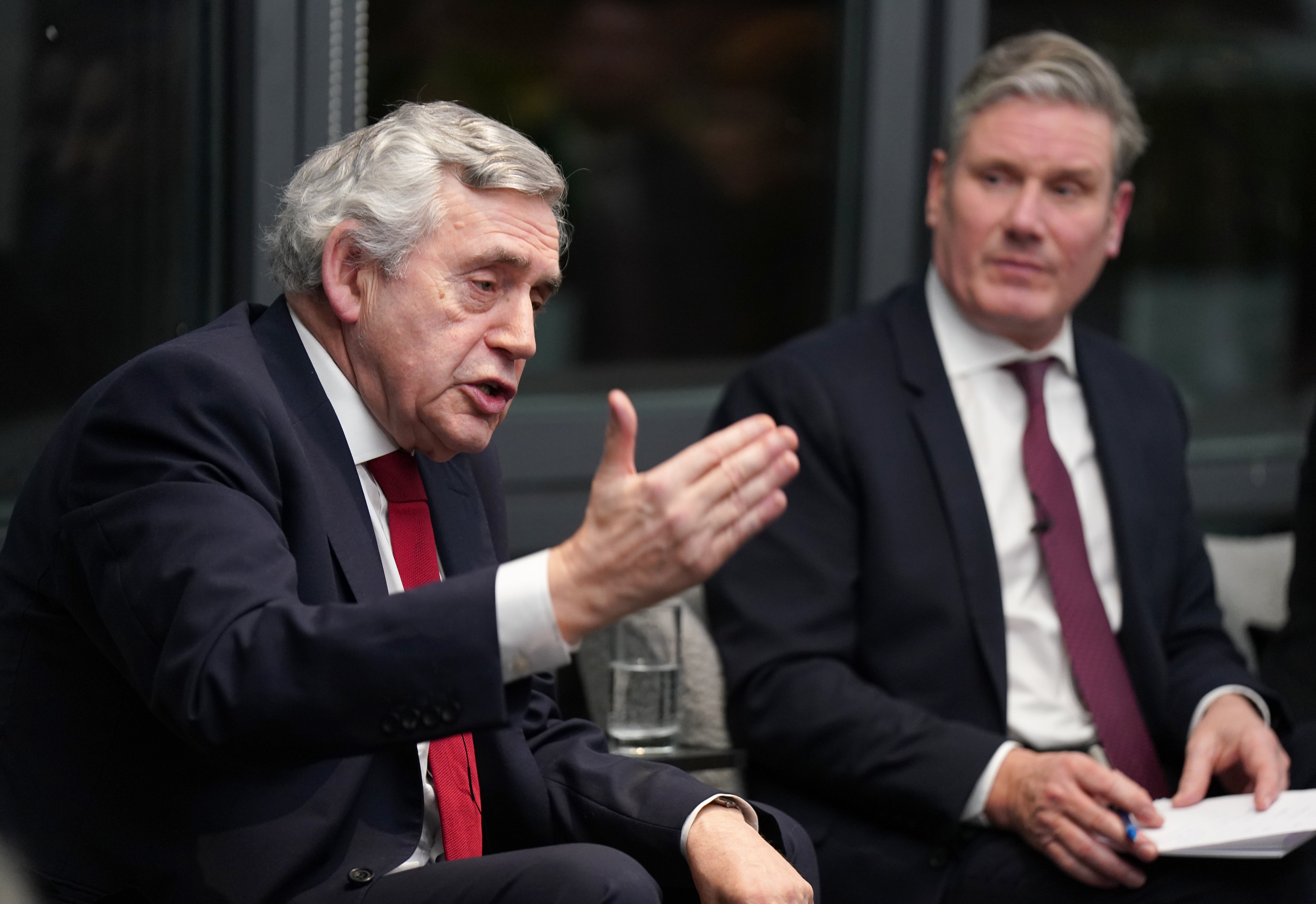 Former prime minister Gordon Brown has called for Putin to be tried for war crimes