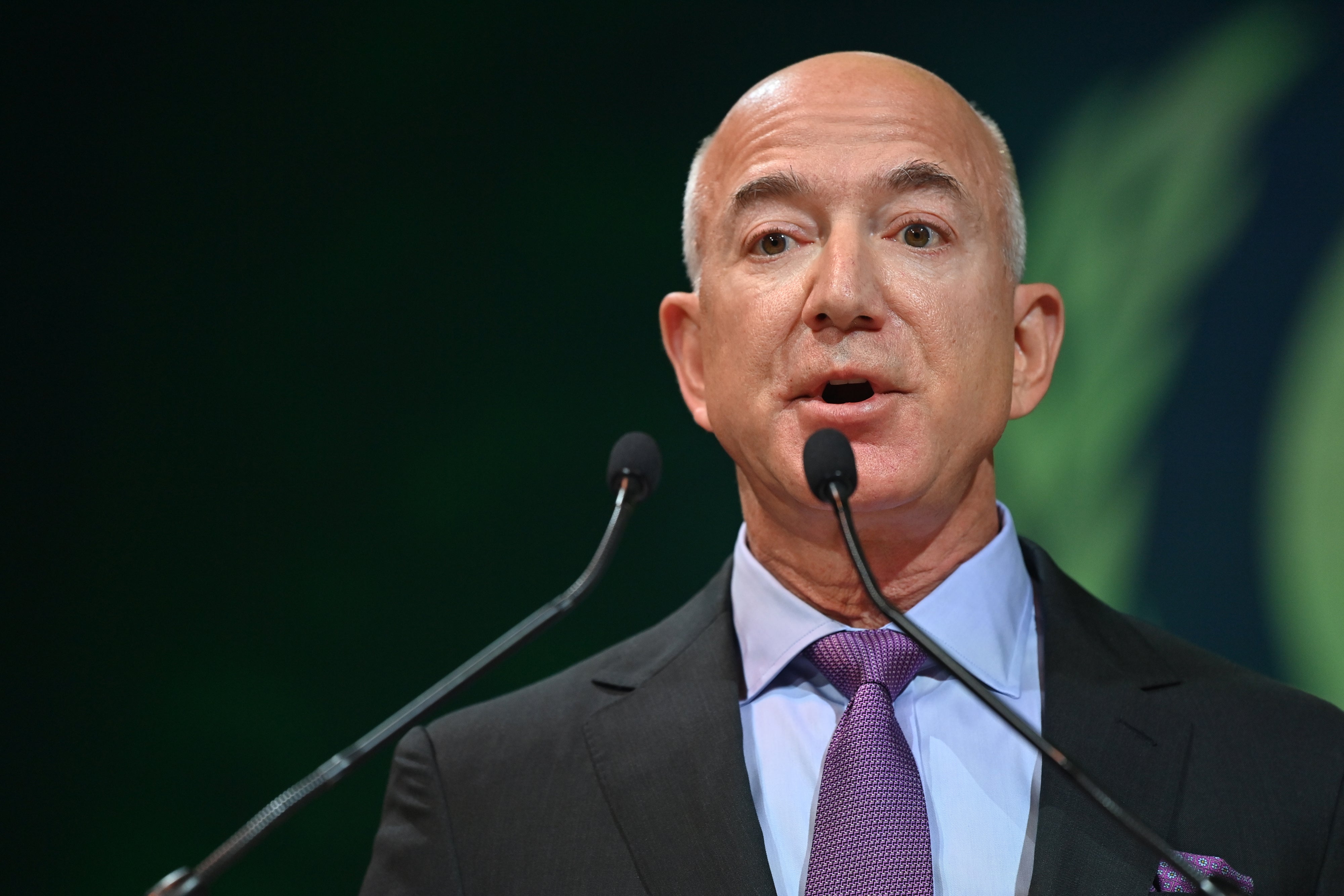 Amazon founder Jeff Bezos stepped down as chief executive in 2021 (Paul Ellis/PA)