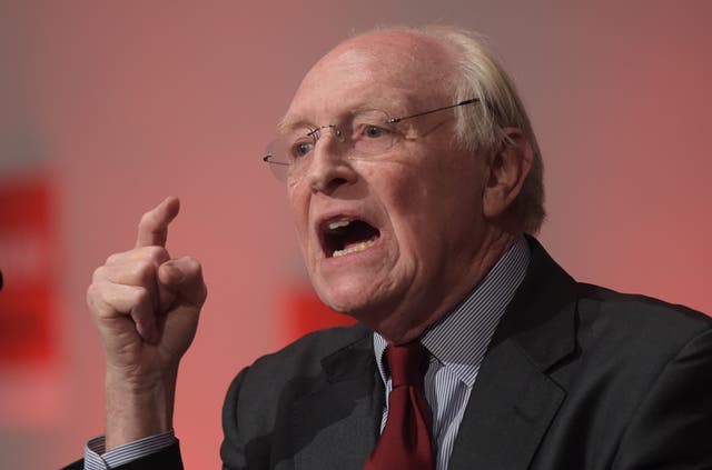 <p>Former Labour leader Neil Kinnock (Jane Barlow/PA)</p>