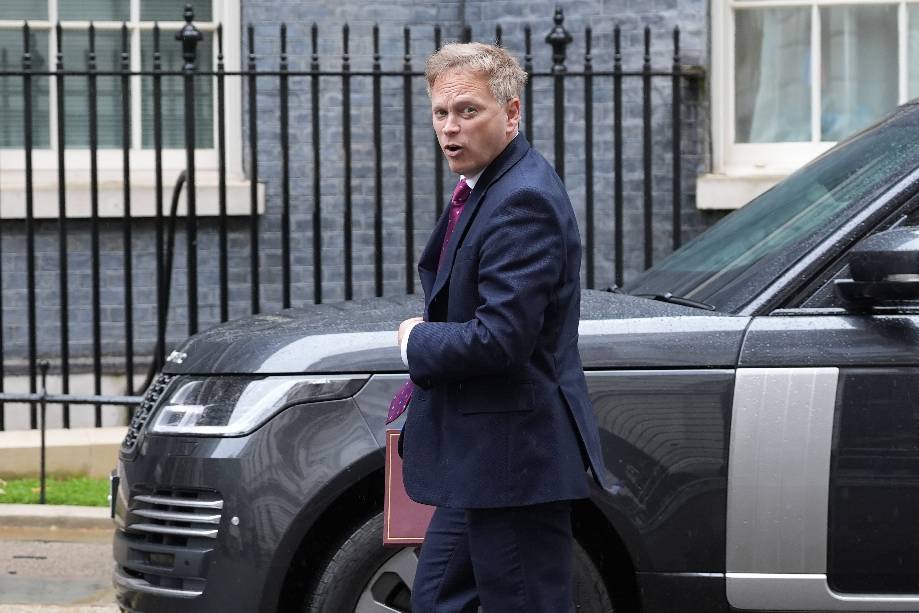 Ex-defence secretary Grant Shapps (Lucy North/PA)