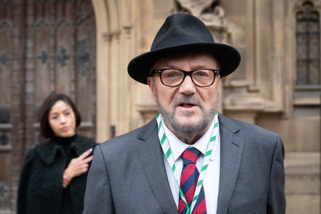 Leader of the Workers Party of Britain, George Galloway, is also running in the by-election this week.