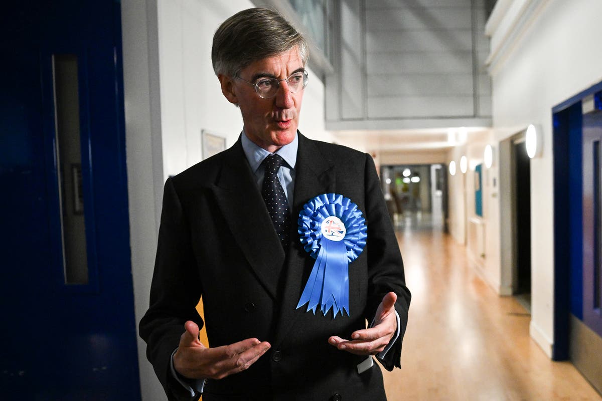 Jacob Rees-Mogg loses North East Somerset seat as former Brexit minister
