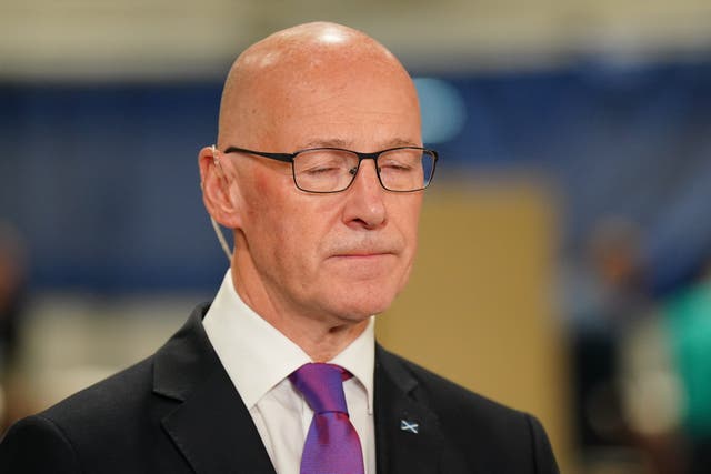 SNP leader John Swinney (Jane Barlow/PA)