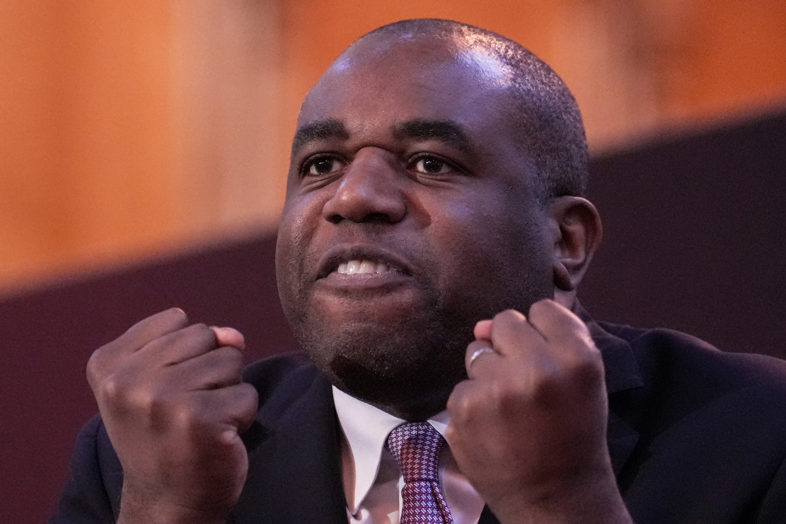 Shadow foreign secretary David Lammy (Maja Smiejkowska/PA)