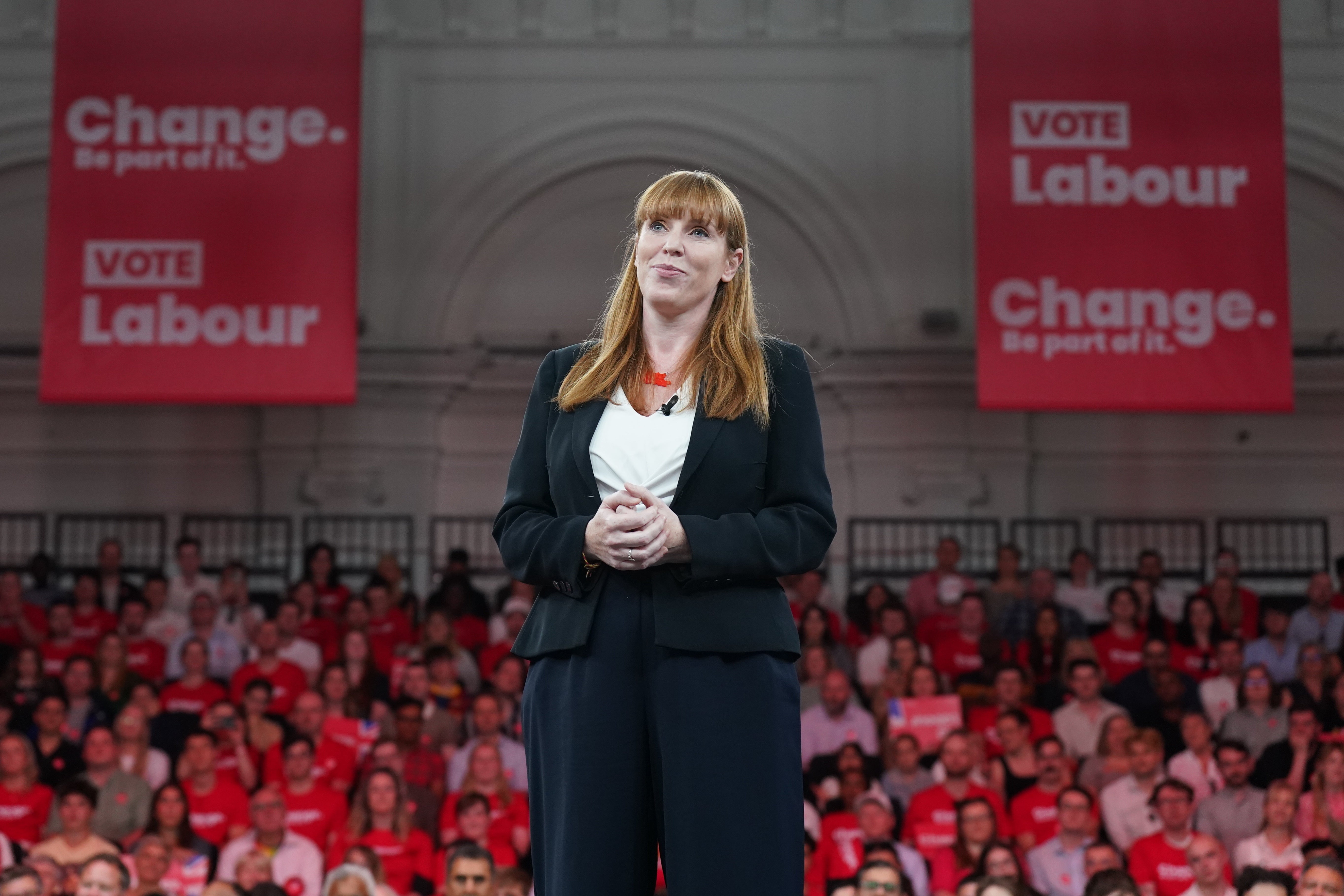 Deputy Labour leader Angela Rayner (Stefan Rousseau/PA)