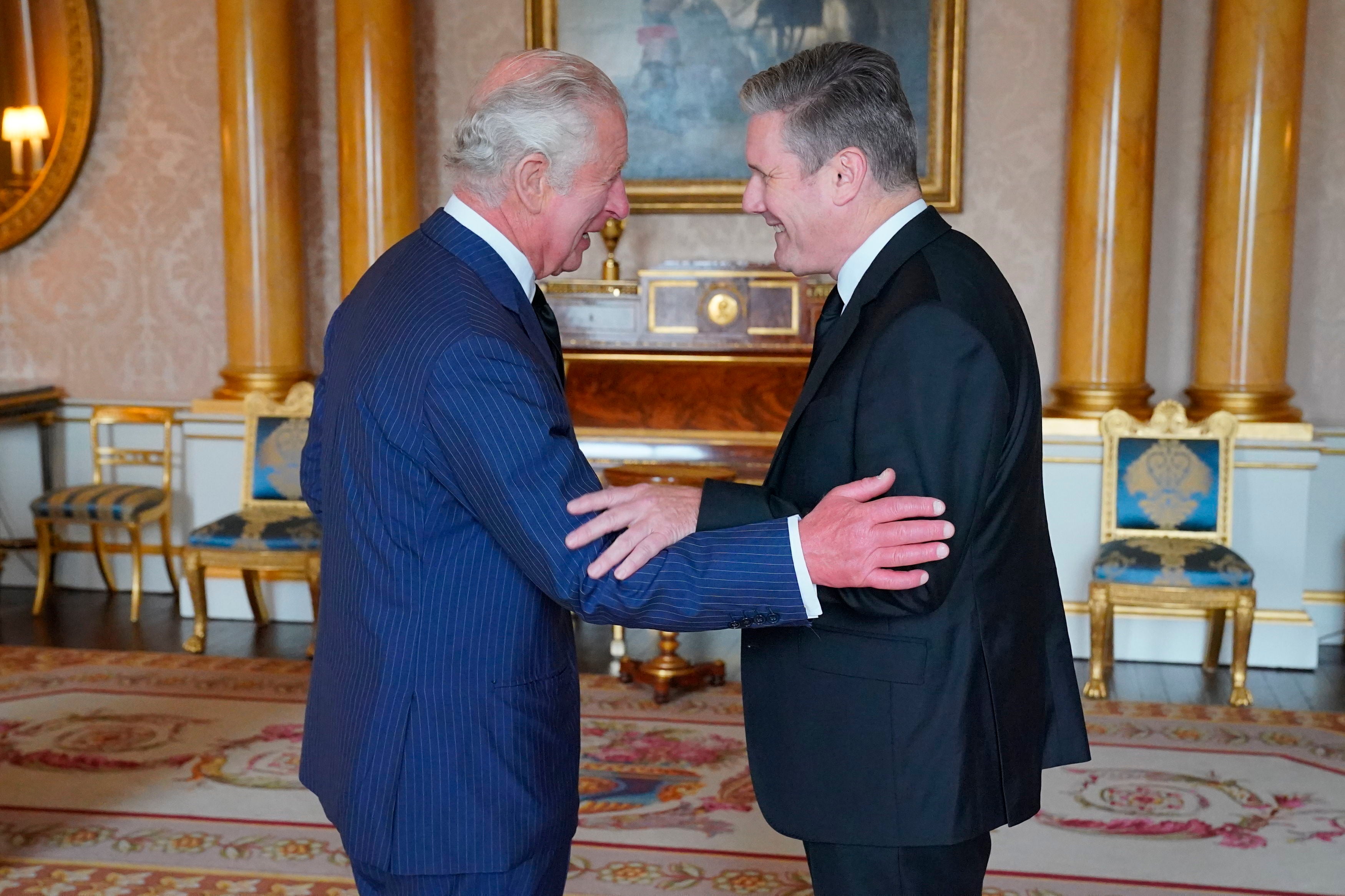 King Charles and Keir Starmer are reported to have a warm relationship.