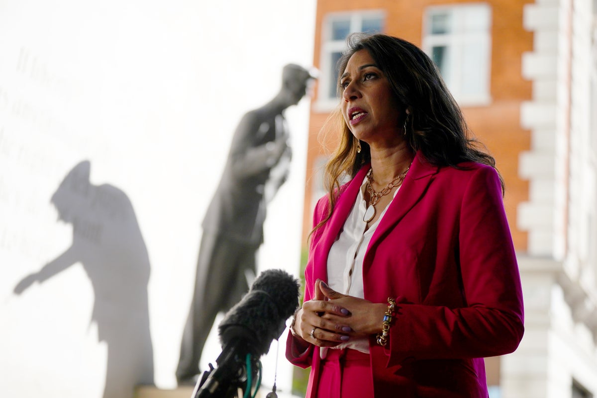 Outrage as Suella Braverman brands Pride flag flying ‘a horrible political campaign’