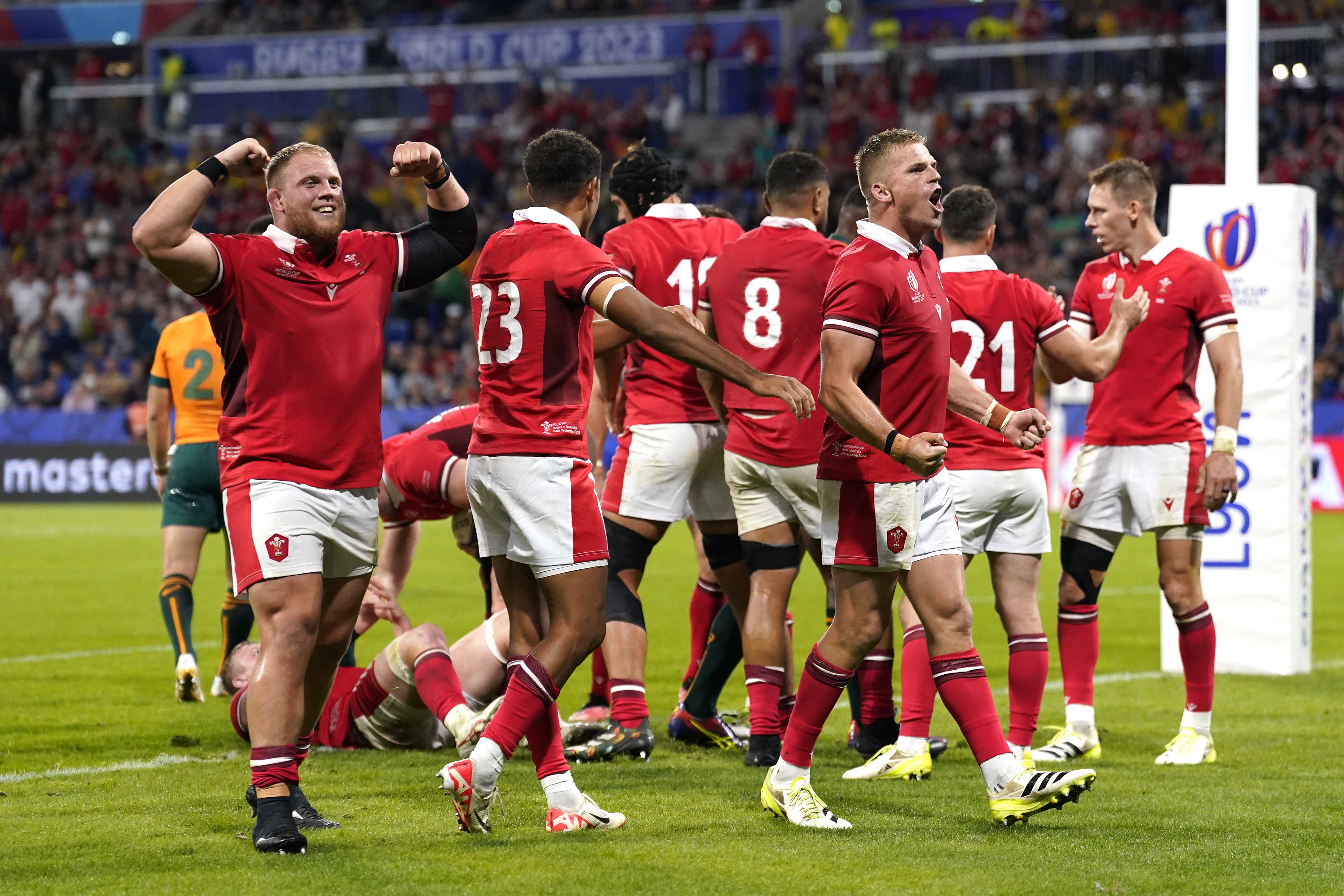 Wales posted an emphatic victory over Australia at the 2023 World Cup (Andrew Matthews/PA)