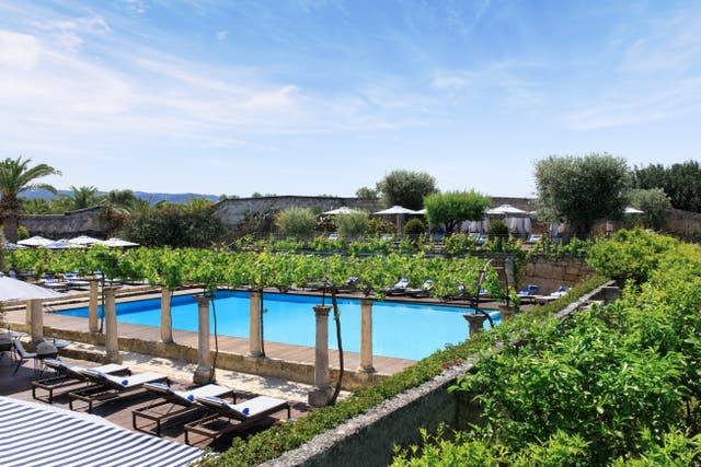 <p>Escape to the country: The pool at Masseria Torre Maizza</p>
