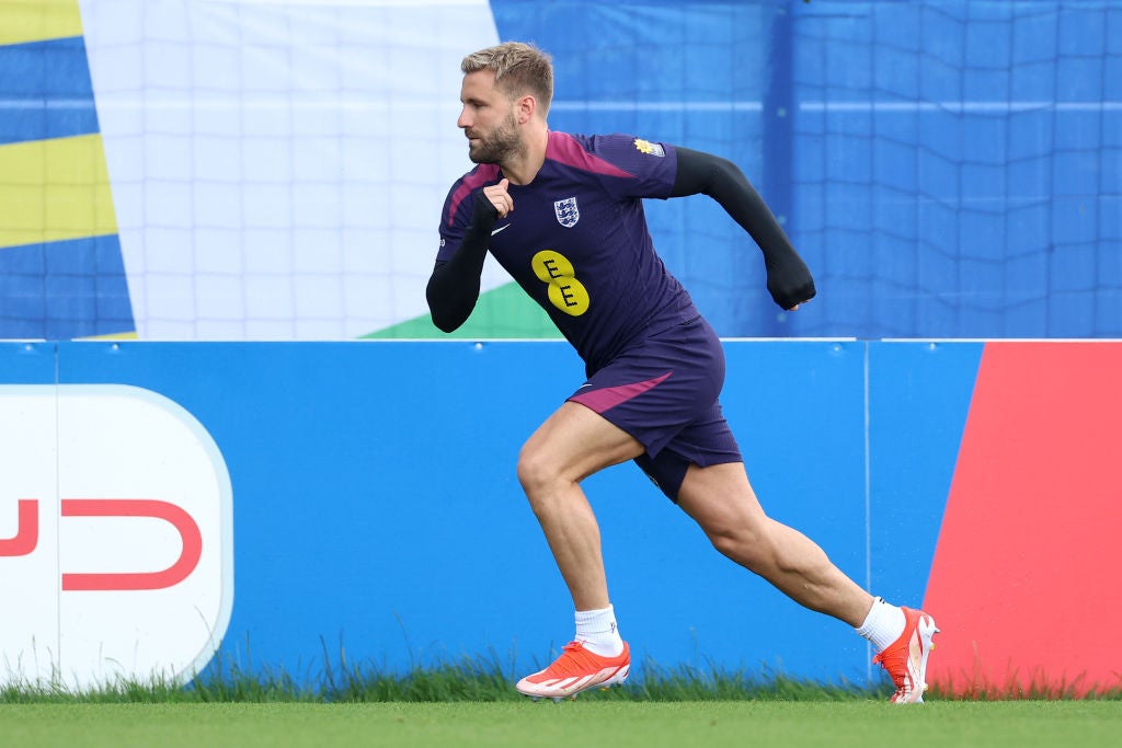 Luke Shaw is ready to feature at the Euros