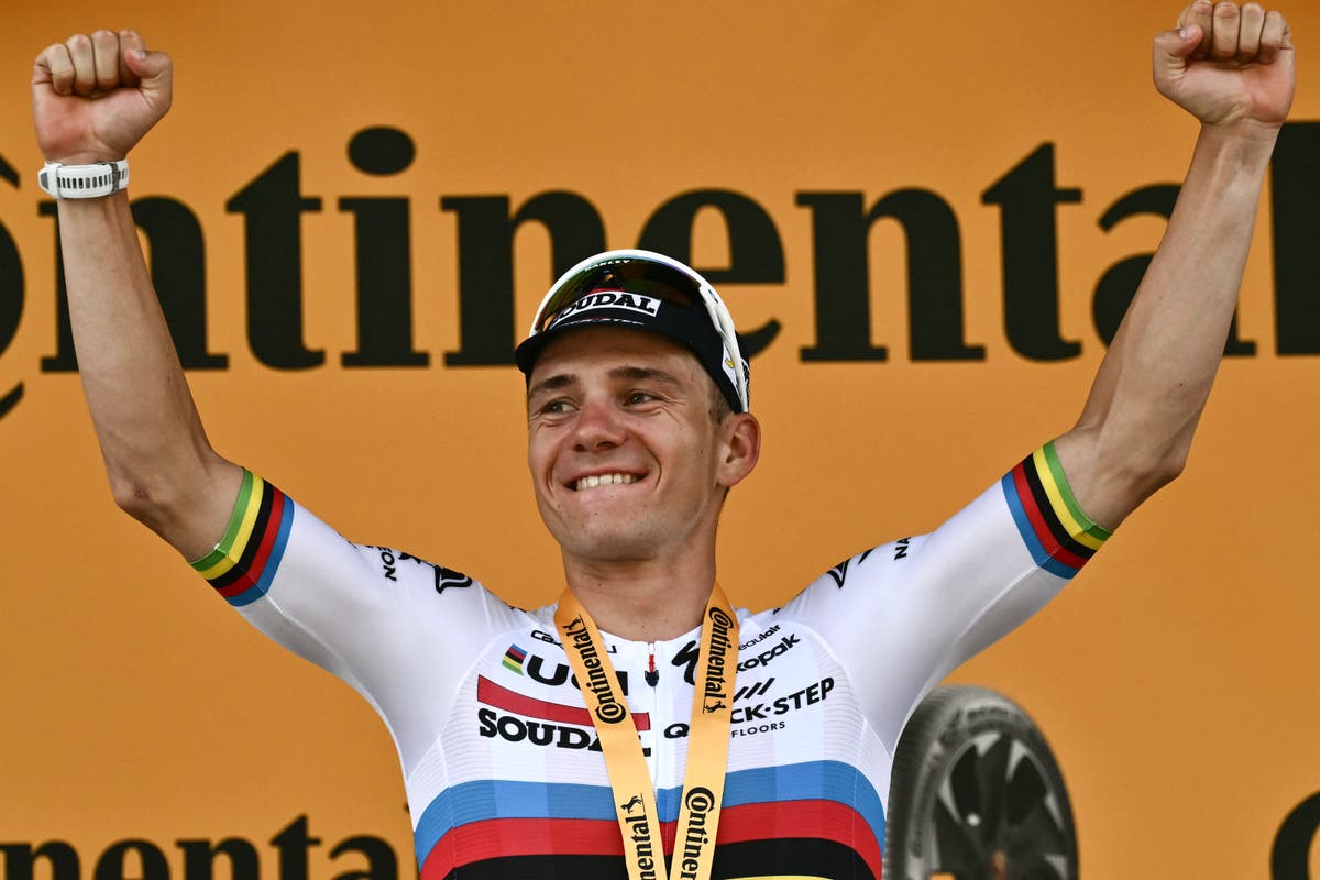 Remco Evenepoel claims ‘crazy’ time trial win at Tour de France