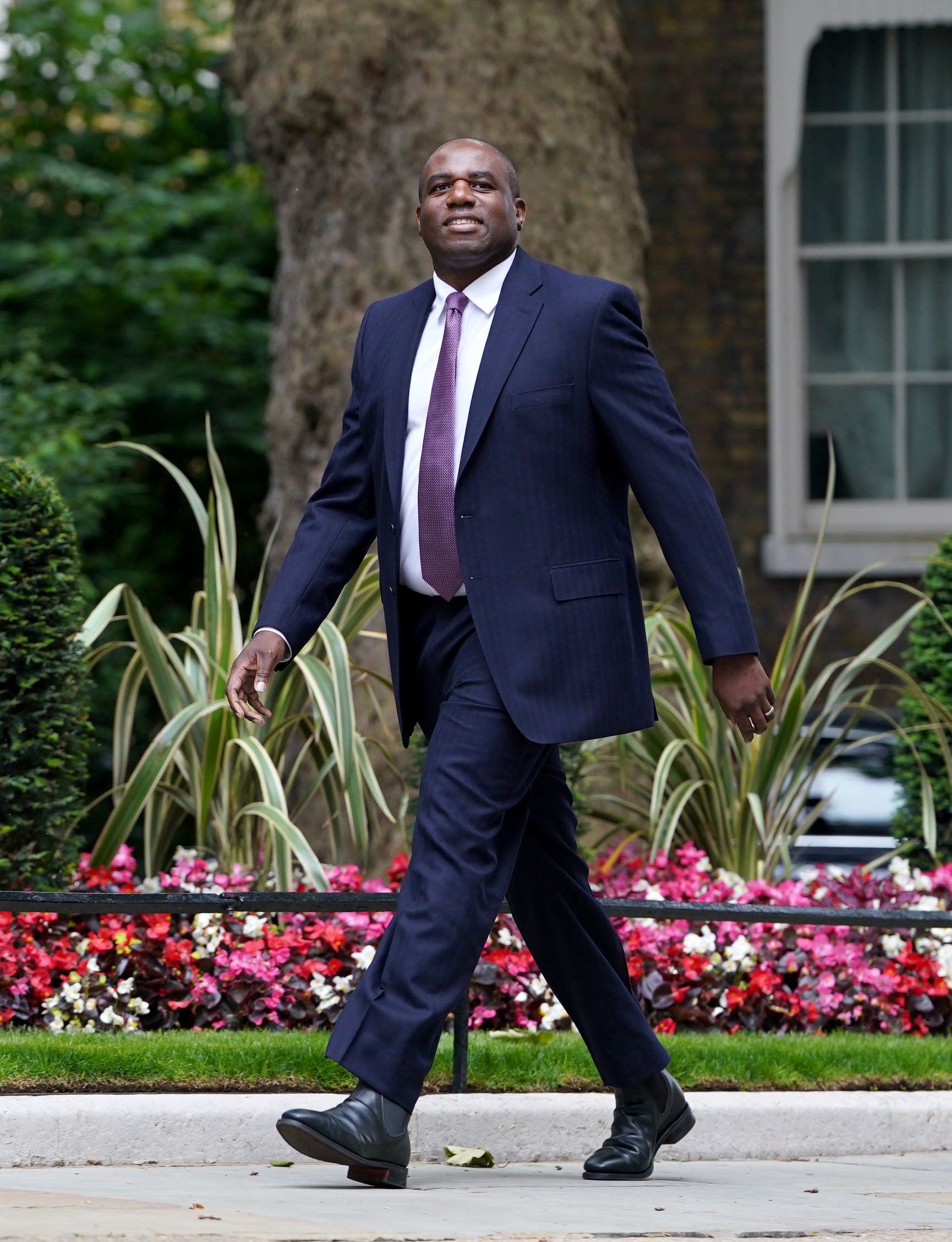 Ireland’s deputy premier Micheal Martin said he had spoken to the UK’s new Foreign Secretary David Lammy, pictured, on Friday evening (Lucy North/PA)