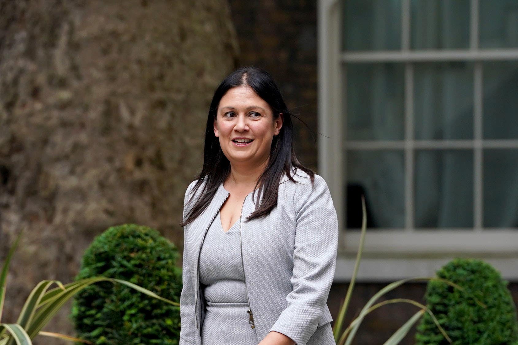 Labour MP Lisa Nandy arrives at 10 Downing Street, London, following the landslide General Election victory for the Labour Party (Lucy North/PA)