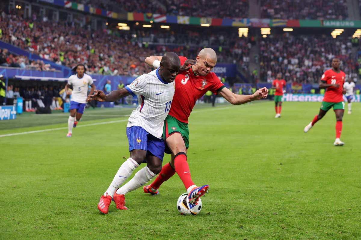 Portugal x França ao vivo: pontuação e últimas atualizações de gols das cruciais quartas de final do Euro 2024