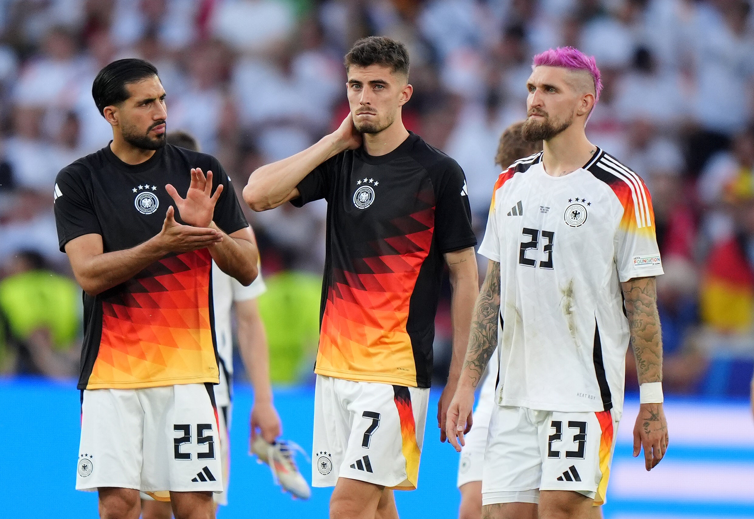 Hosts Germany were knocked out by Spain (Bradley Collyer/PA)