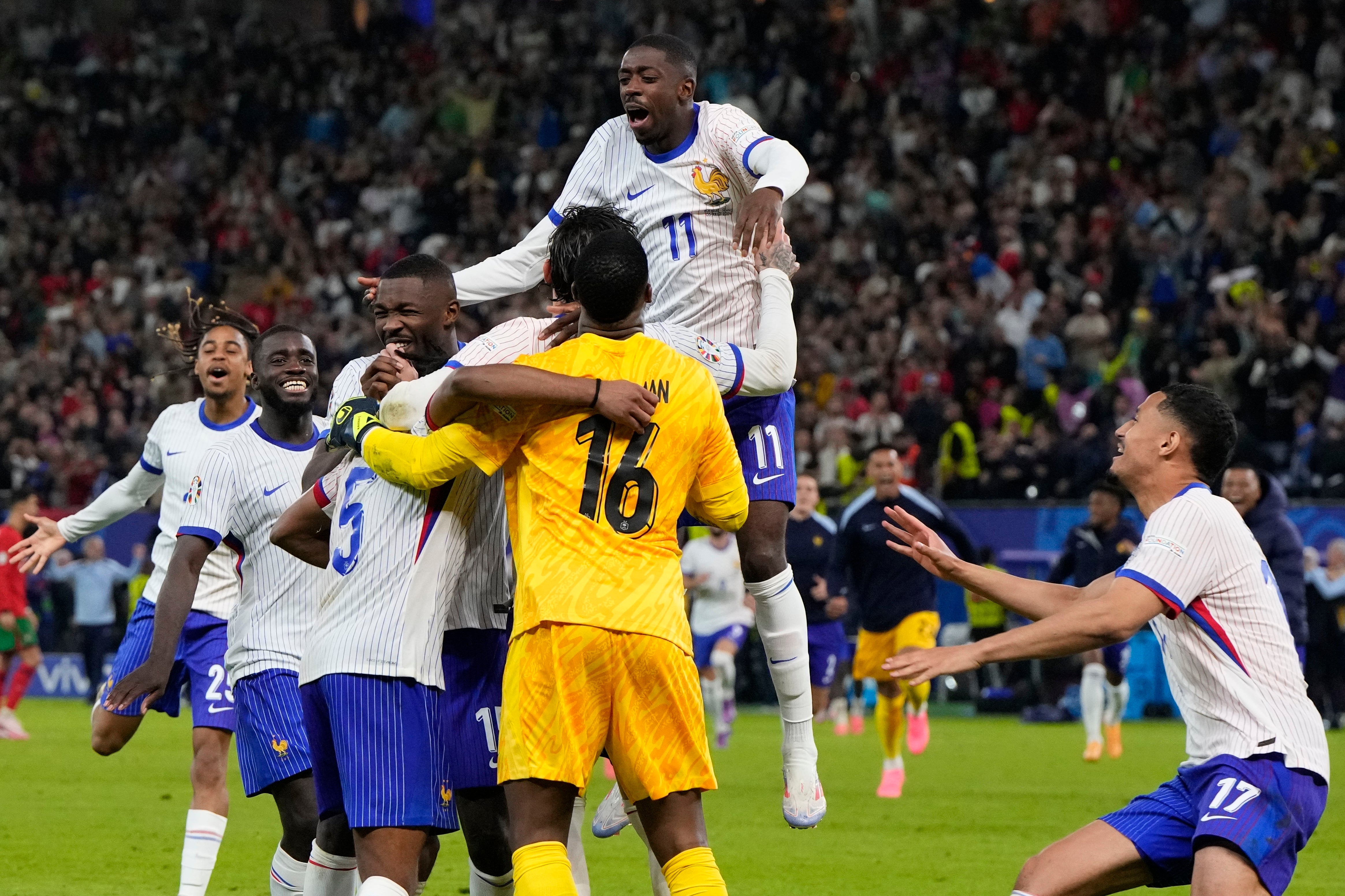 Франция может наконец отпраздновать победу в серии пенальти