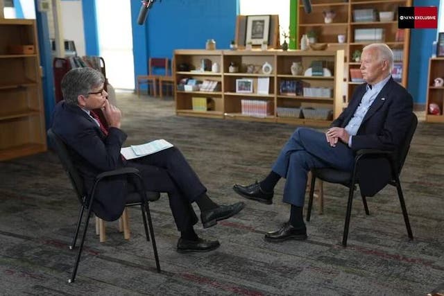 <p>Stephanopoulos had been handpicked to hold the first major interview with Biden since his disastrous debate performance</p>