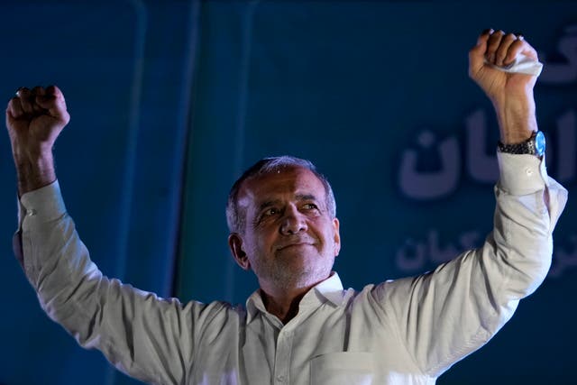 Iran Election Masoud Pezeshkian