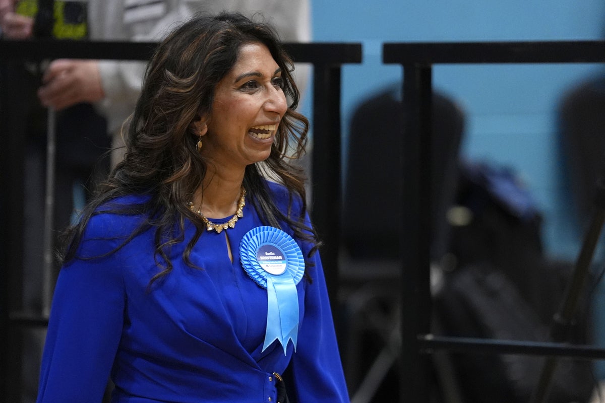 Suella Braverman’s Tory leadership bid ‘dead before it starts’ as key ally expected to back rival