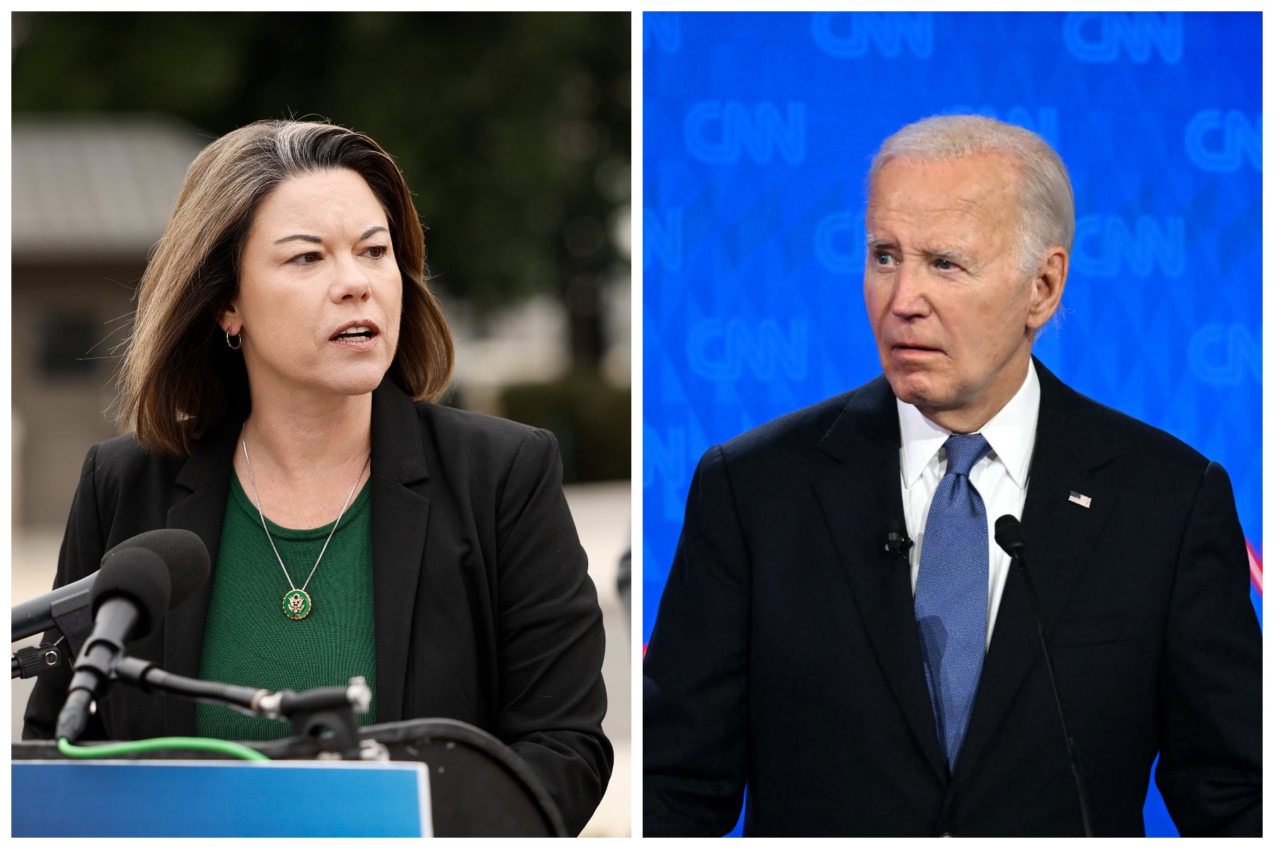 Representative Angie Craig called on president Joe Biden to drop out of the 2024 presidential race, citing his debate performance