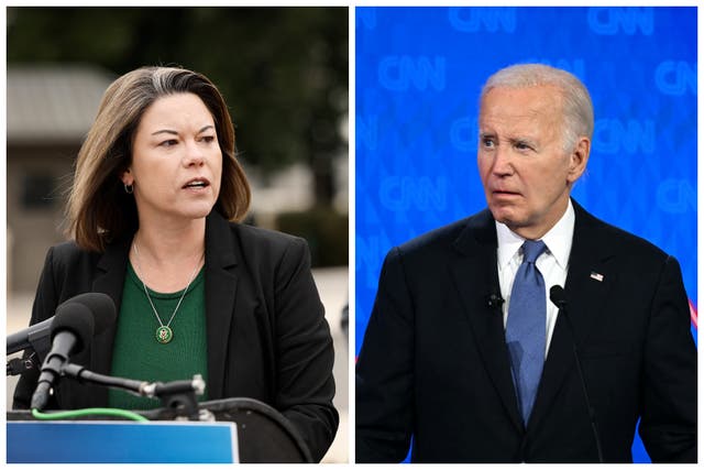 <p>Representative Angie Craig called on Joe Biden to drop out of the 2024 presidential race, citing his debate performance</p>