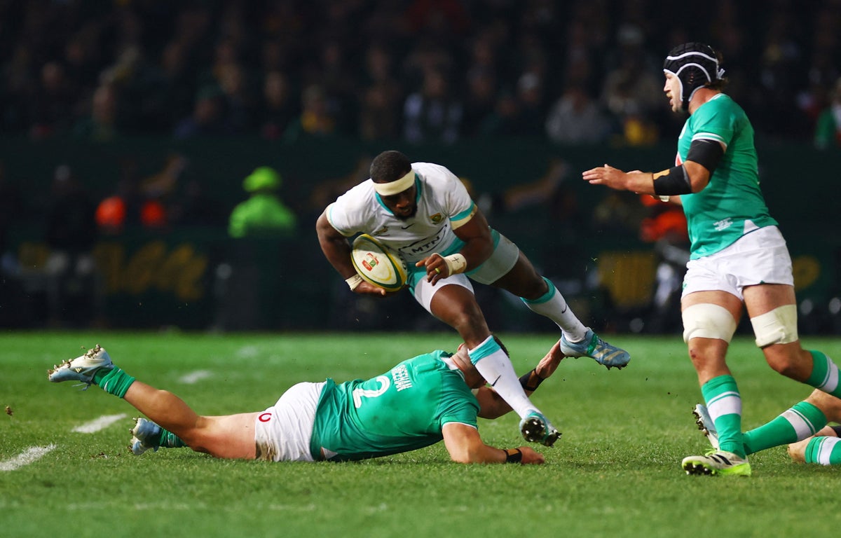 South Africa vs Ireland LIVE rugby: Latest build-up and updates from second Test in Durban