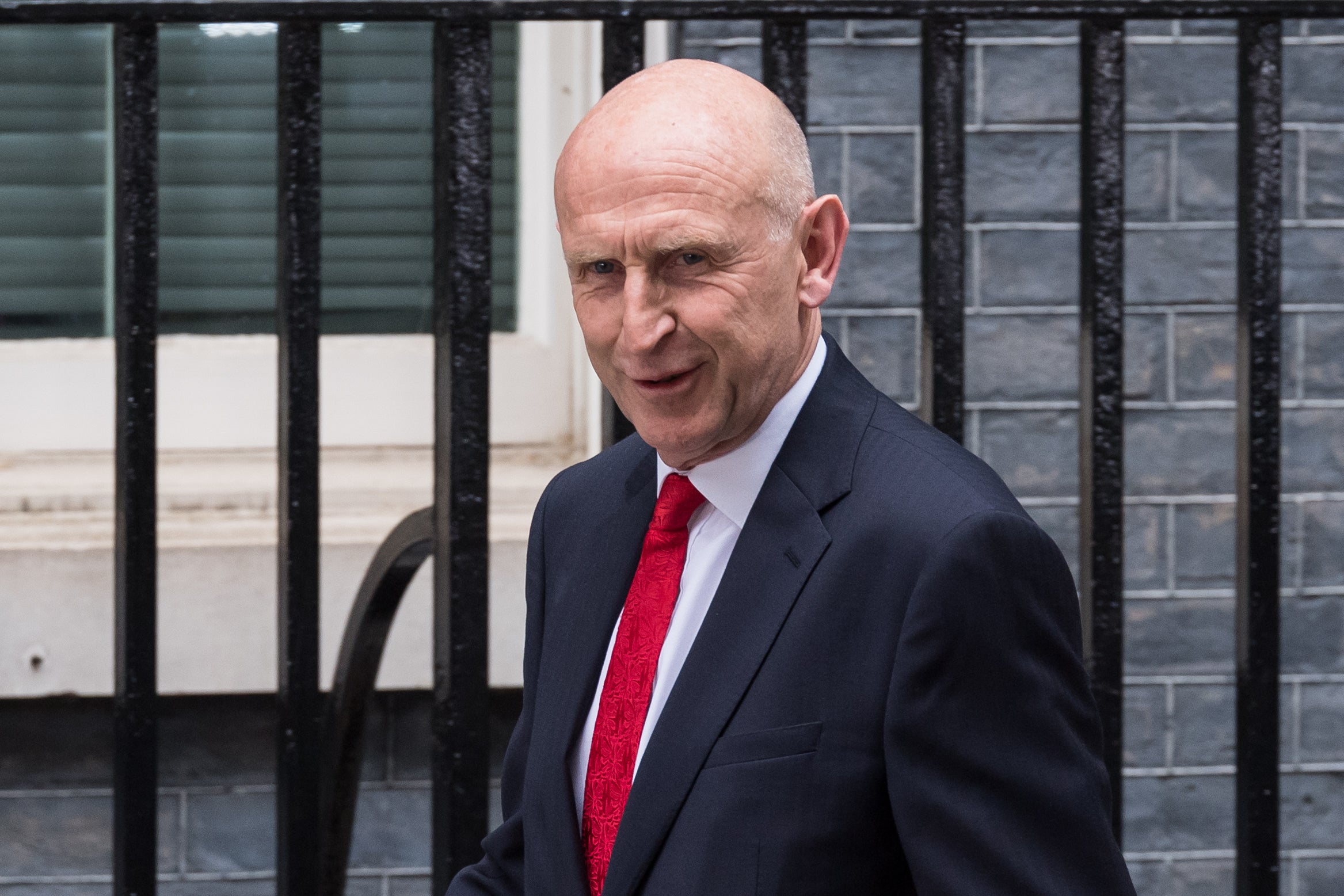 John Healey arrives in Downing Street to be appointed Secretary of State for Defence as Britain's new Prime Minister Sir Keir Starmer forms his first Cabinet of Ministers following Labour Party's landslide general election victory in London, United Kingdom on July 05, 2024