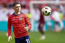 England v Switzerland LIVE: Line-ups as Southgate gives Saka and Trippier new roles for Euro 2024 quarter-final