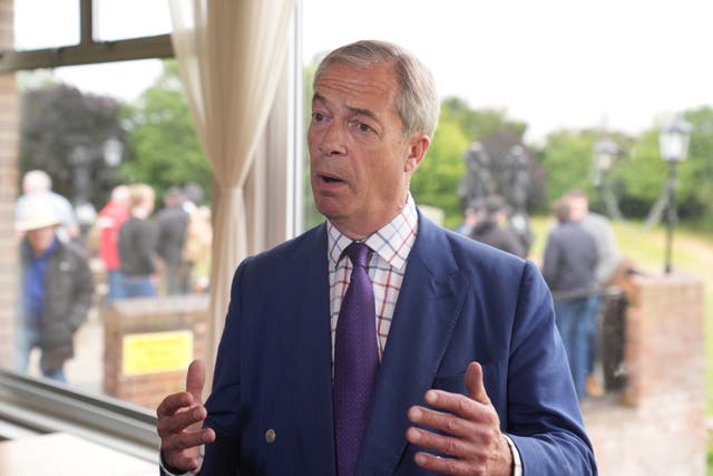 <p>Farage has decided he does not want to seek out the Tories </p>
