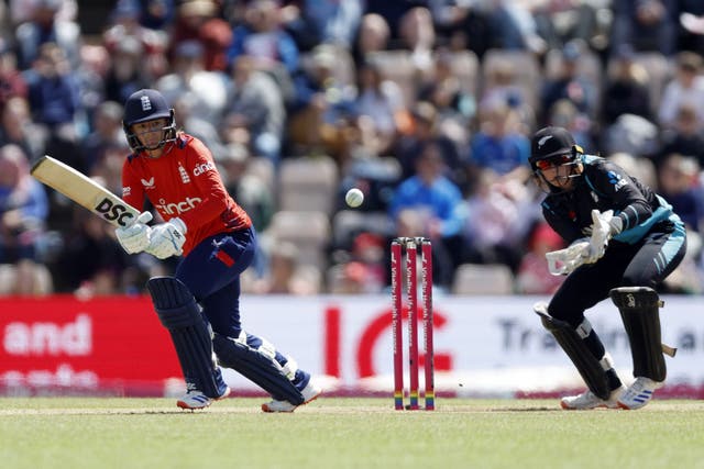 Danni Wyatt steered England to T20 victory against New Zealand (Nigel French/PA)