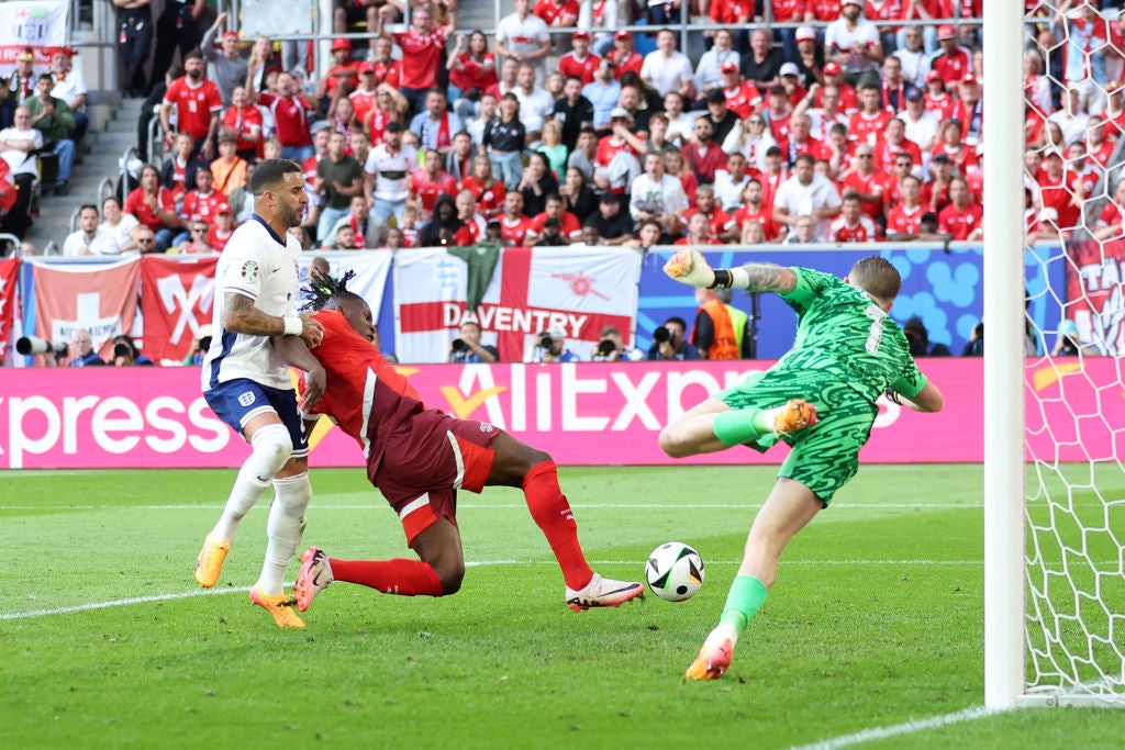 Embolo scored the first goal of the game on the 75th minute