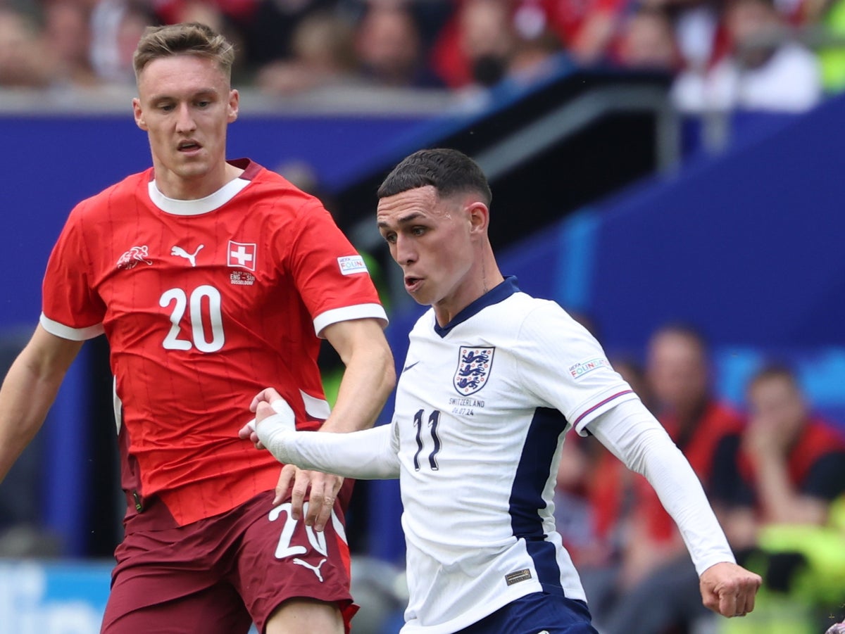 Euro 2024: Micah Richards praises ‘delightful’ Foden after improved England performance against Switzerland