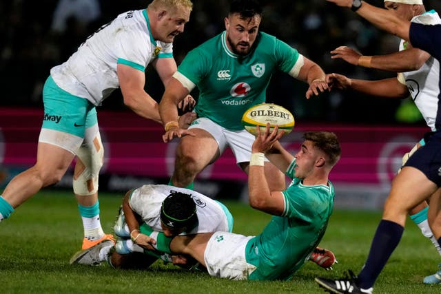 Ireland suffered a narrow loss in Pretoria (Themba Hadebe/AP)