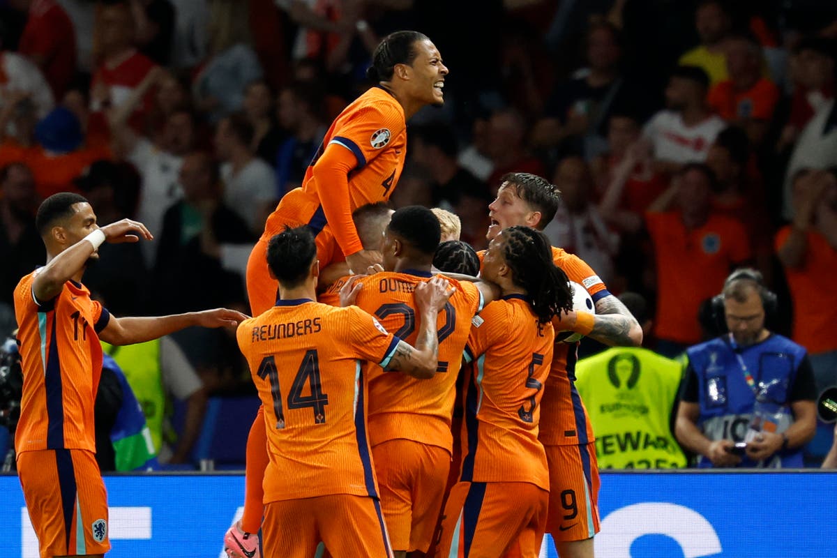 Netherlands v Turkey LIVE: Latest score and goal updates from Euro 2024 quarter-final