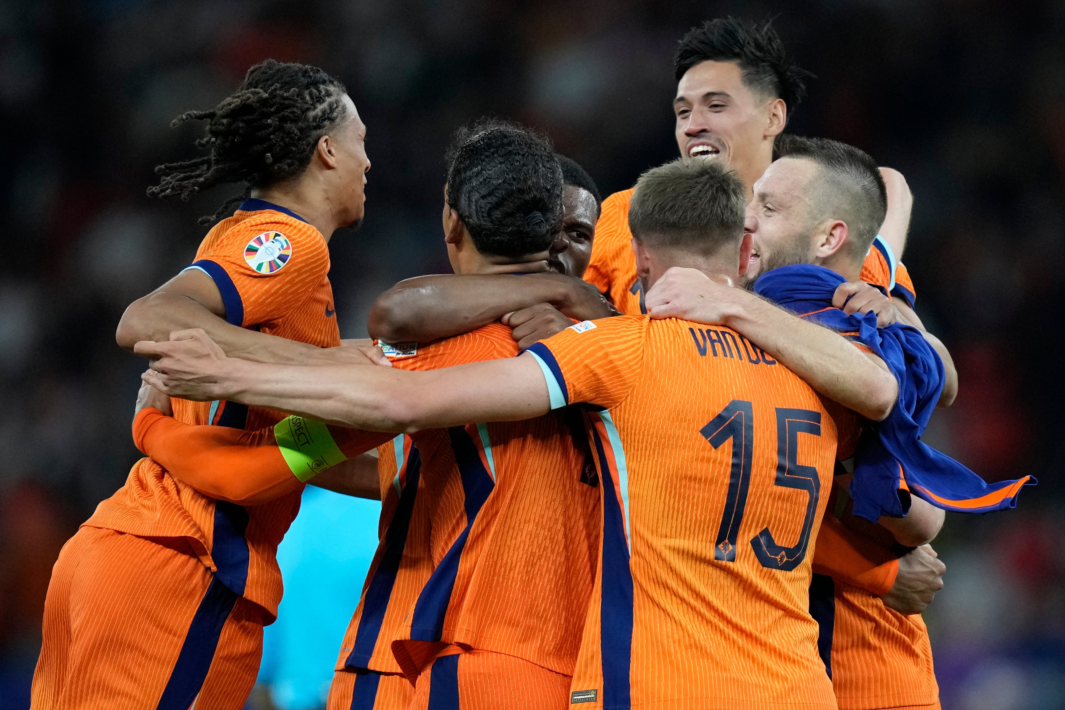 The Netherlands are into the last four at Euro 2024 (Ariel Schalit/AP)