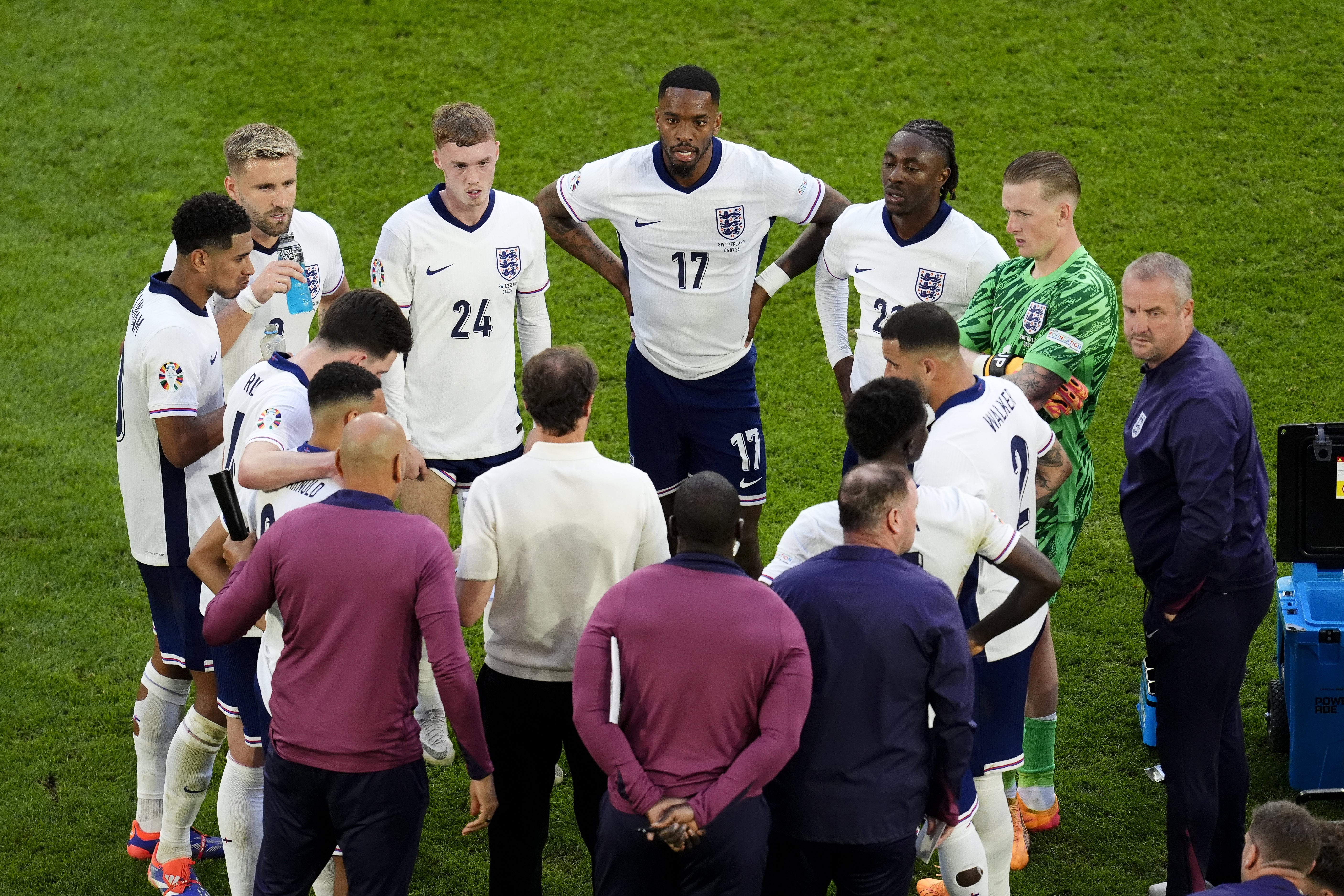 Gareth Southgate believes his squad are now more “savvy” at major tournaments (Nick Potts/PA)