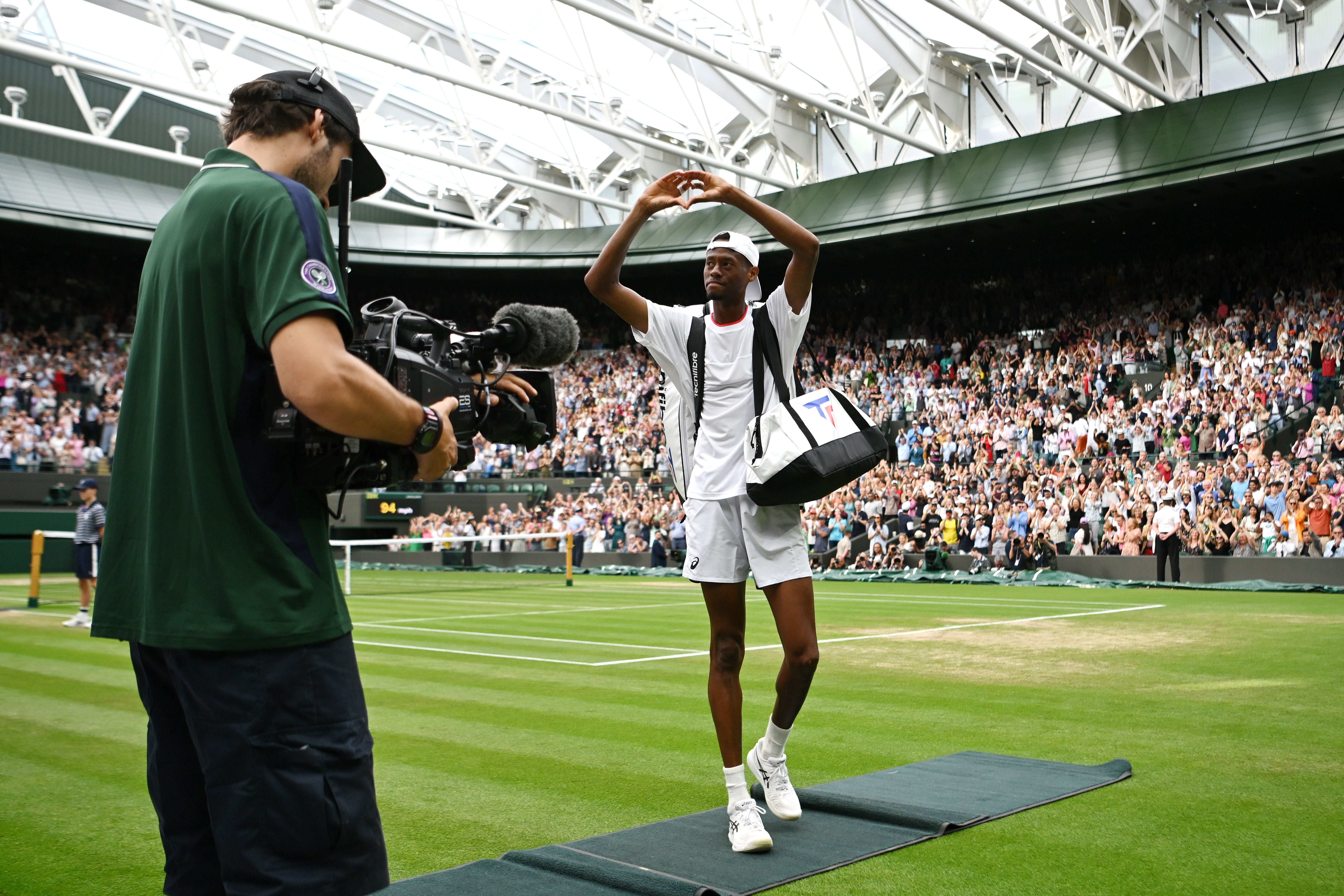 Christopher Eubanks reached the quarter-finals of Wimbledon last year
