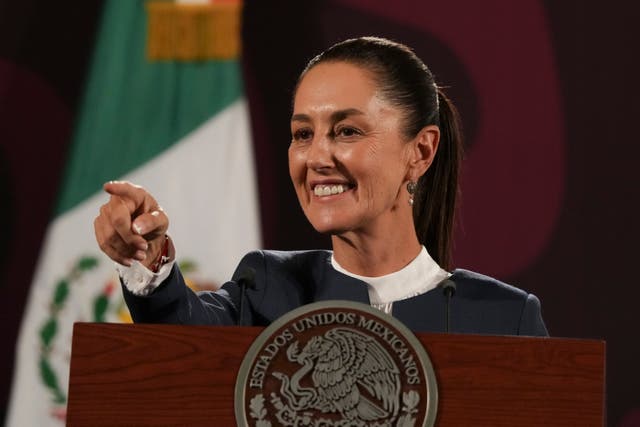 <p>MÉXICO-SHEINBAUM MILITARES</p>