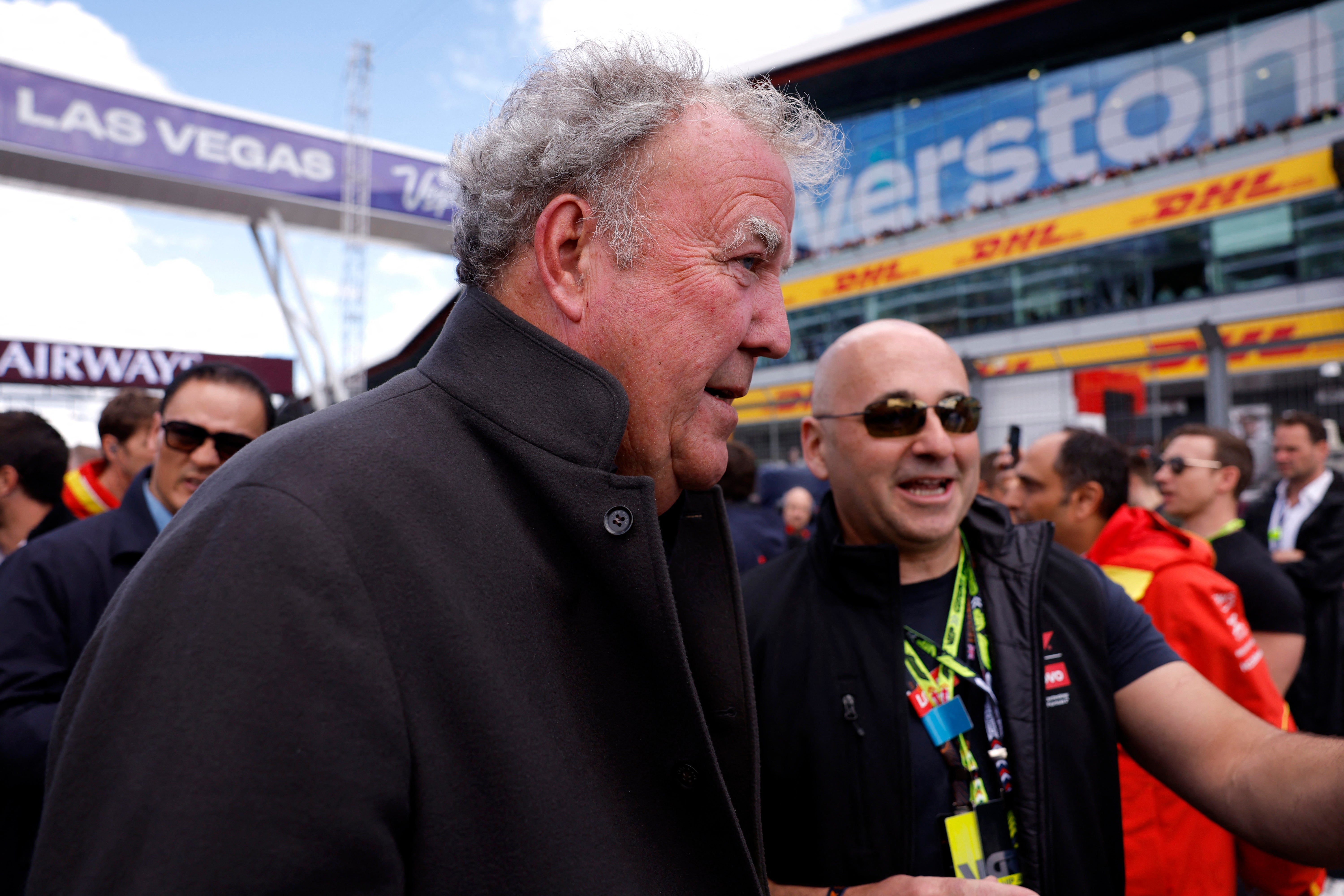 Jeremy Clarkson chats to fans