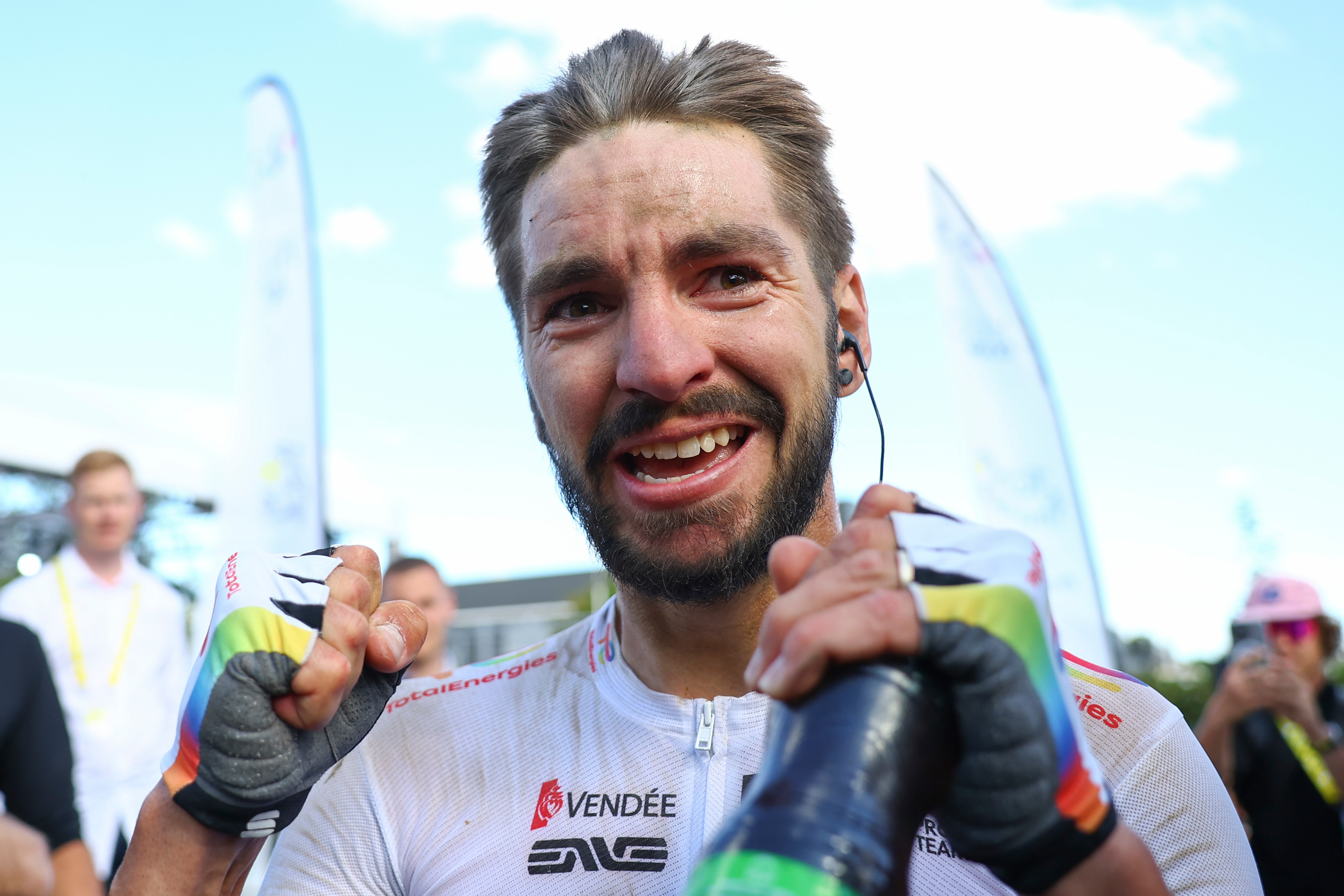 Anthony Turgis claimed a first Tour de France stage win