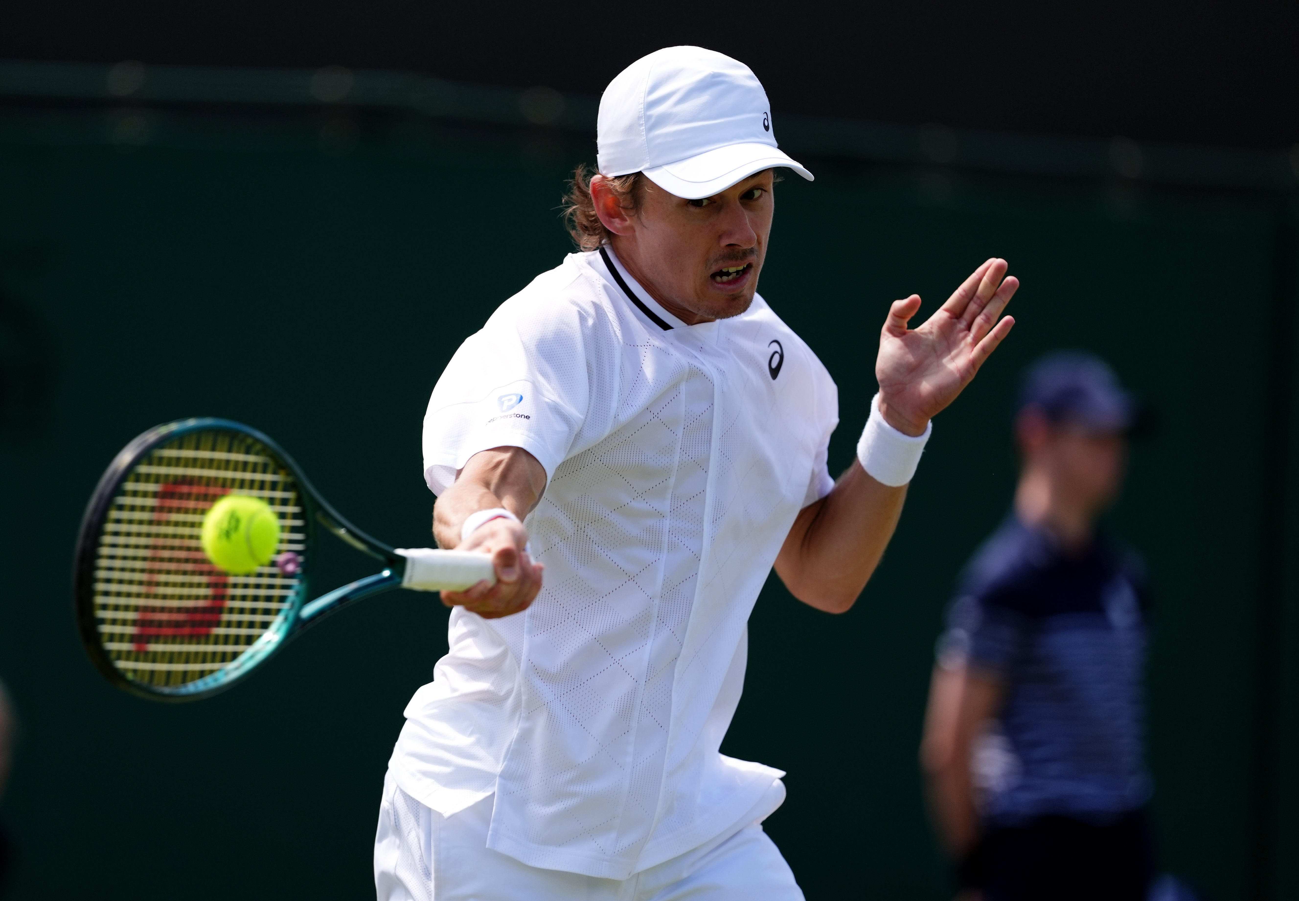 Alex De Minaur has never reached a Wimbledon quarter-final (John Walton/PA)