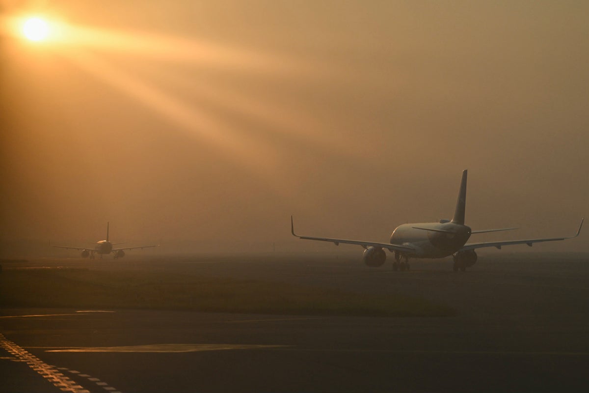 Dust in Delhi air puts plane engines at ‘serious risk’ of wear and tear