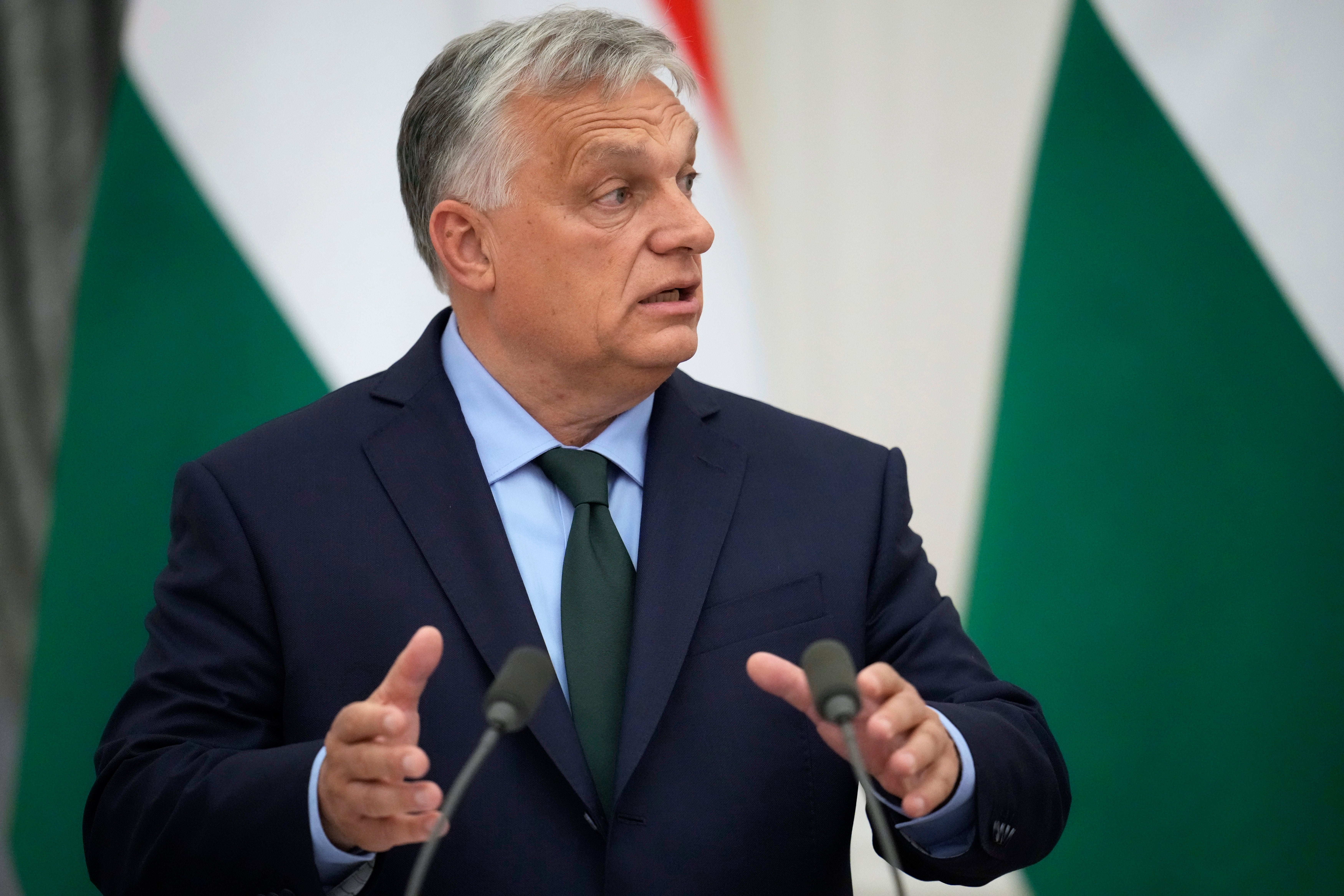 Mr Orban will attend the NATO summit in Washington this week after meeting with Russian and Chinese leaders.