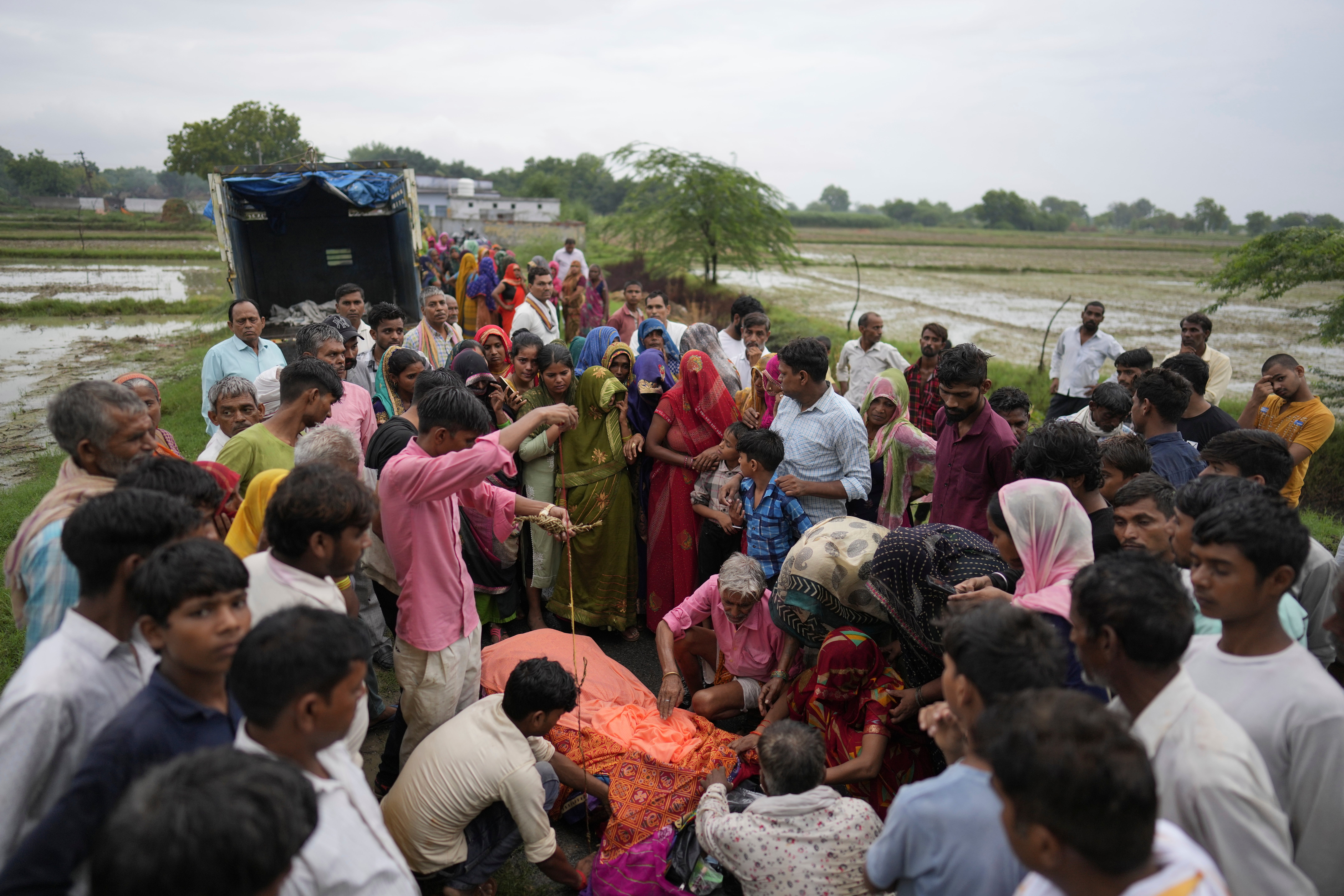 India Stampede Victims Photo Gallery
