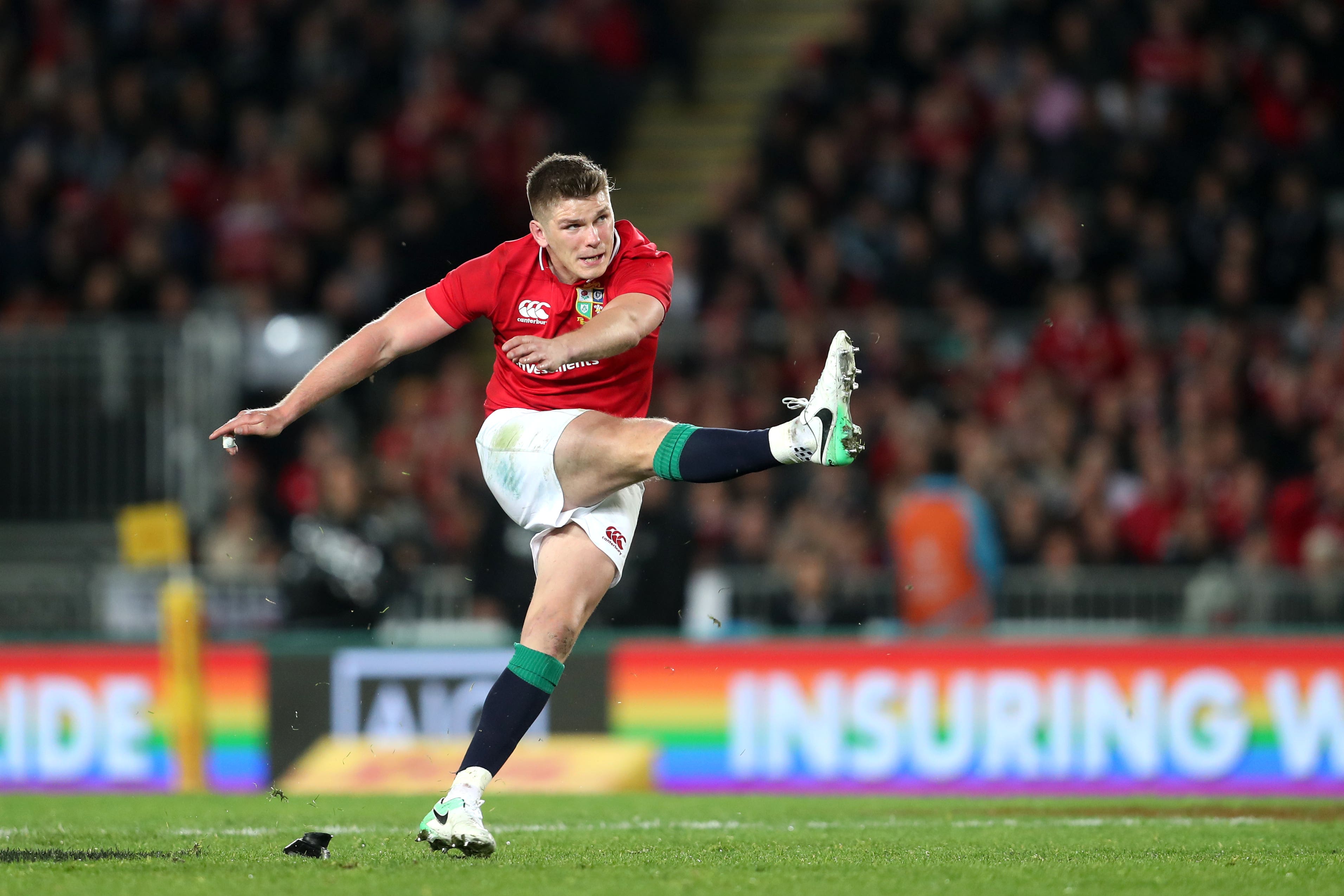 Owen Farrell’s late penalty saw the British and Irish Lions come back for a 15-15 draw that levelled the series against New Zealand at 1-1 (David Davies/PA)