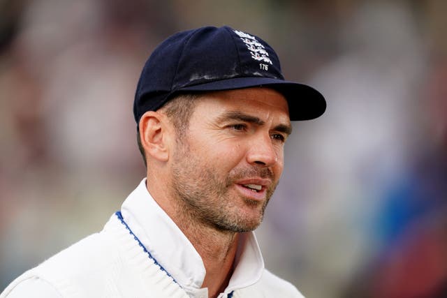 James Anderson is ready for a farewell to Test cricket at Lord’s (Mike Egerton/PA)