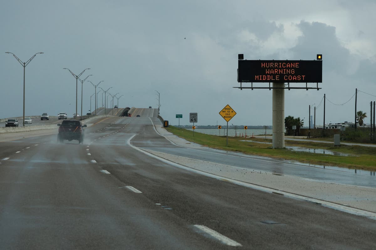 Watch live view of downtown Houston and Galveston as Hurricane Beryl bears down on Texas